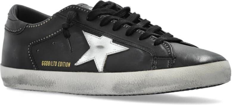 Golden Goose Sneakers Super-Star Classic Met Lijst Black Heren