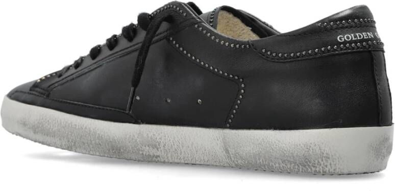 Golden Goose Sneakers Super-Star Classic Met Lijst Black Heren