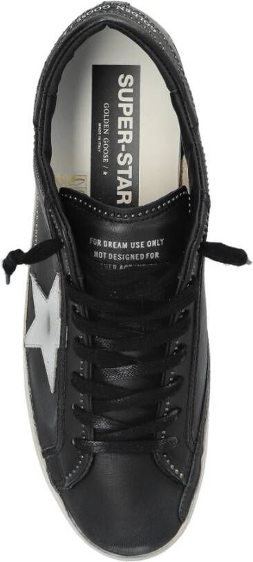 Golden Goose Sneakers Super-Star Classic Met Lijst Black Heren