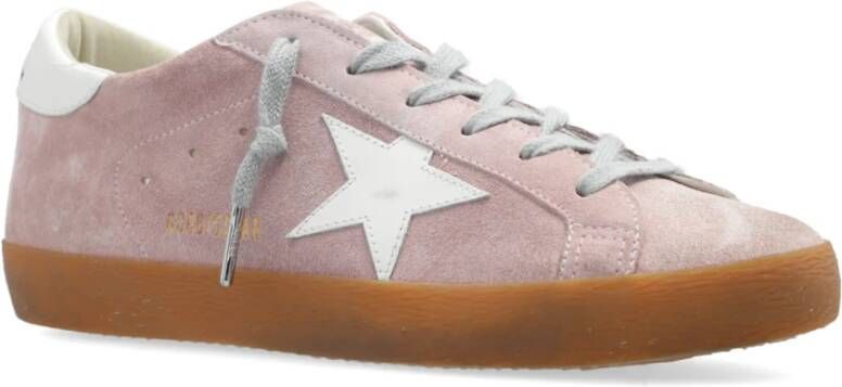 Golden Goose Sneakers Super-Star Classic Met Lijst Pink Dames