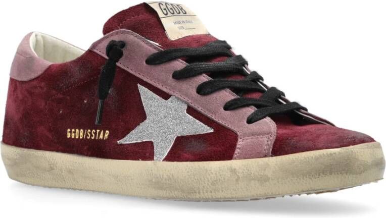 Golden Goose Sneakers Super-Star Classic Met Lijst Red Dames