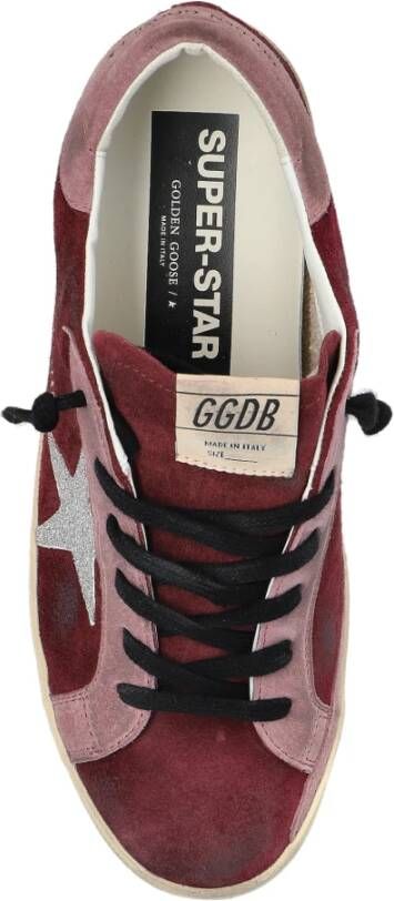 Golden Goose Sneakers Super-Star Classic Met Lijst Red Dames