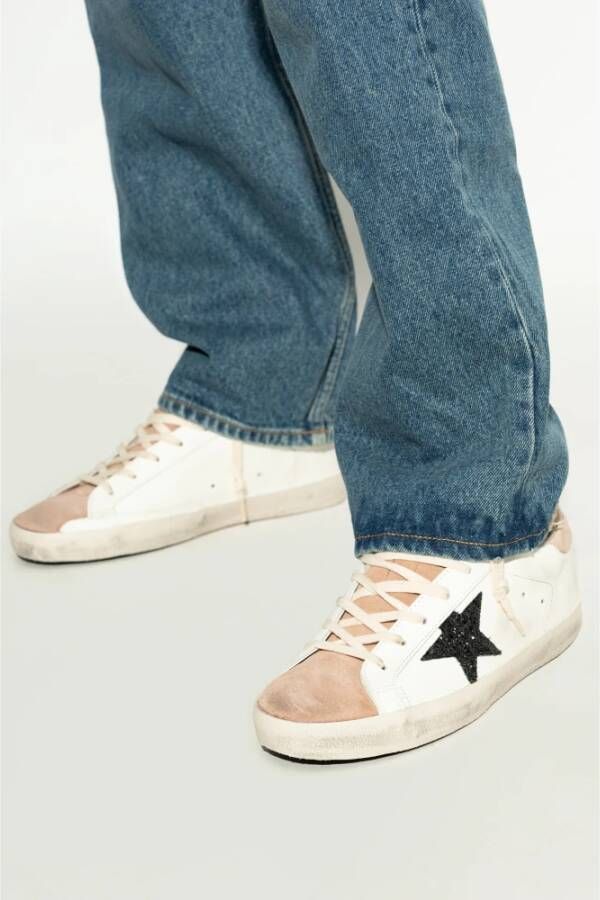 Golden Goose Sneakers Super-Star Classic Met Lijst White Dames