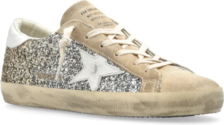 Golden Goose Sneakers Super-Star Classic Witch List Gray Dames