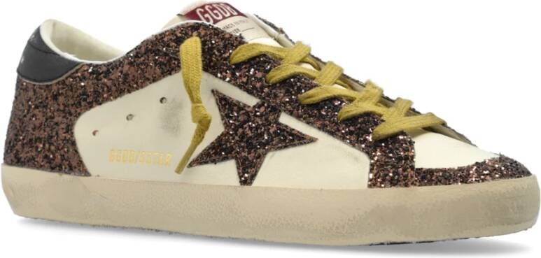 Golden Goose Sneakers Super-Star Double Quarter And Toe Beige Dames