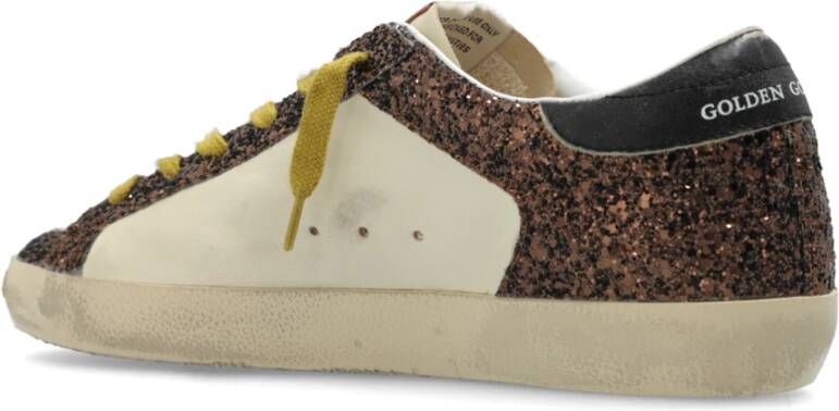 Golden Goose Sneakers Super-Star Double Quarter And Toe Beige Dames