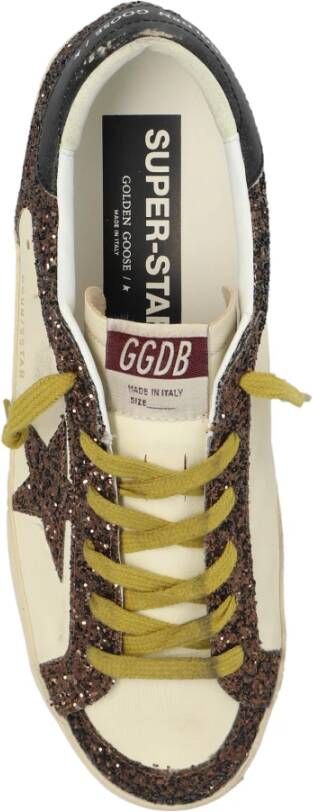 Golden Goose Sneakers Super-Star Double Quarter And Toe Beige Dames