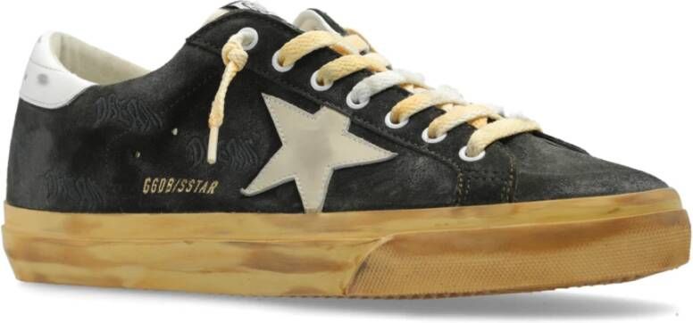 Golden Goose Sneakers Super Star High Foxing Vce Sole Green Heren