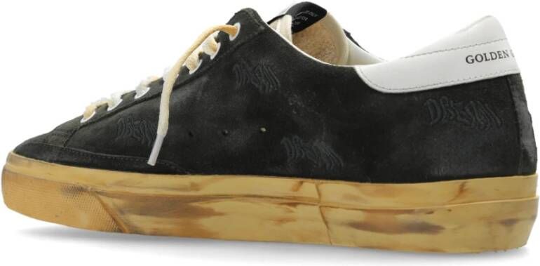 Golden Goose Sneakers Super Star High Foxing Vce Sole Green Heren