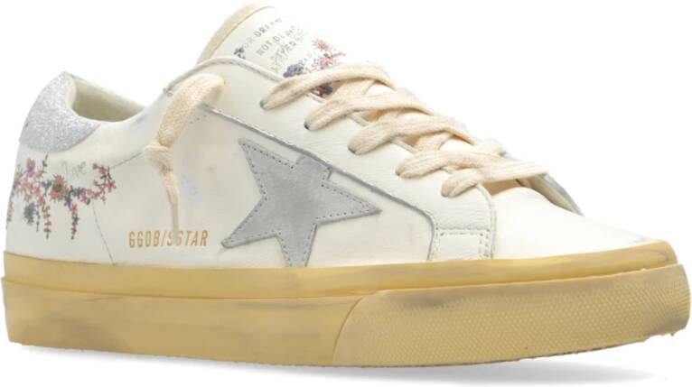 Golden Goose Sneakers Super Star High Foxing Vce Sole White Dames