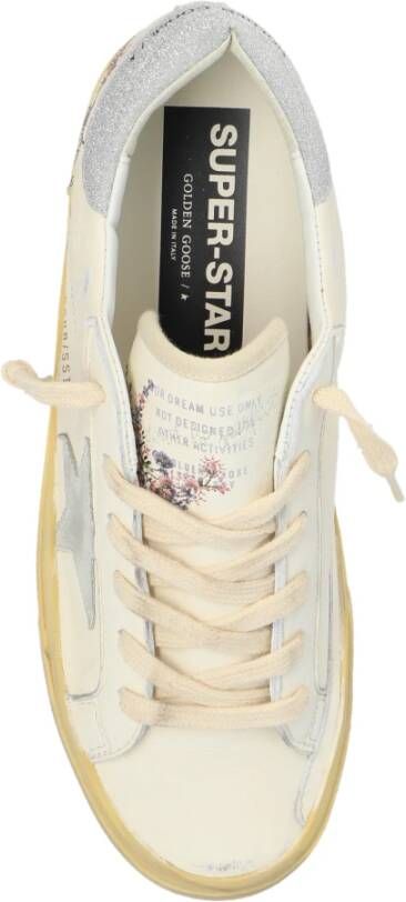 Golden Goose Sneakers Super Star High Foxing Vce Sole White Dames