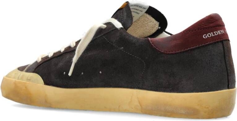 Golden Goose Sneakers Super-Star Penstar Classic Met Lijst Brown Heren