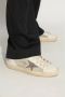 Golden Goose Iconische ster leren sneakers met suède Beige Dames - Thumbnail 10