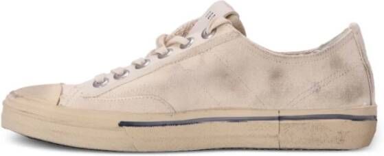 Golden Goose Sneakers van verweven canvas met glitterdetails Beige Dames