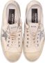 Golden Goose Sneakers van verweven canvas met glitterdetails Beige Dames - Thumbnail 5