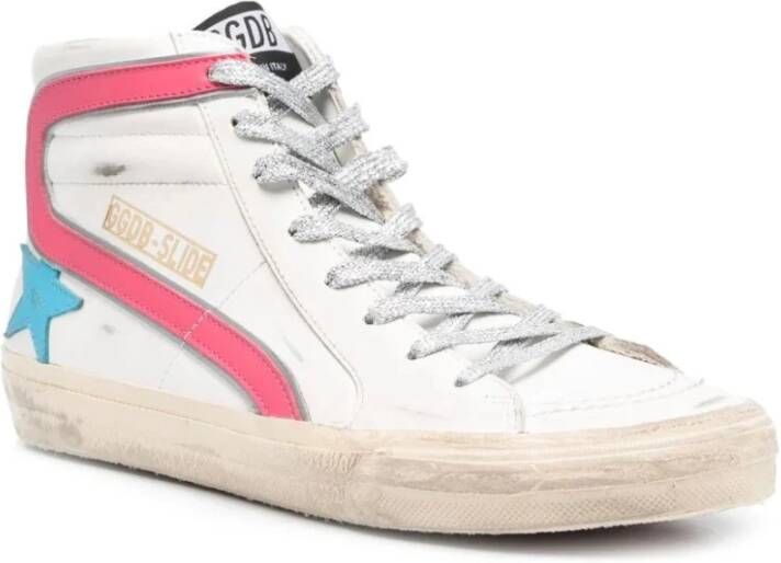 Golden Goose Witte Casual Slide Sneakers White Dames