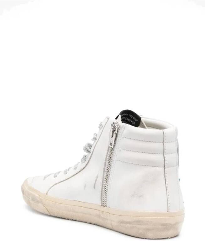 Golden Goose Witte Casual Slide Sneakers White Dames