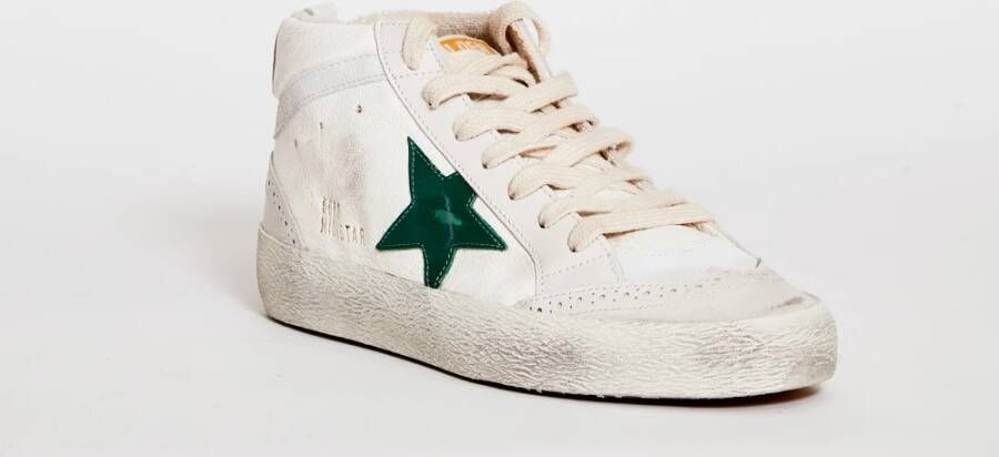 Golden Goose Sneakers Mid Star White Heren