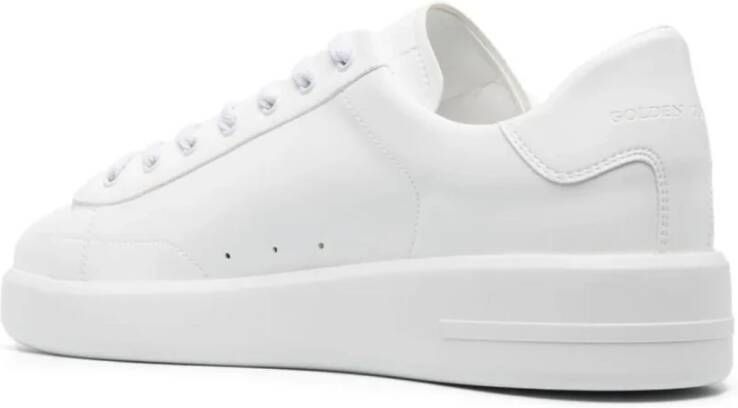 Golden Goose Witte Ster Patch Sneakers White Heren