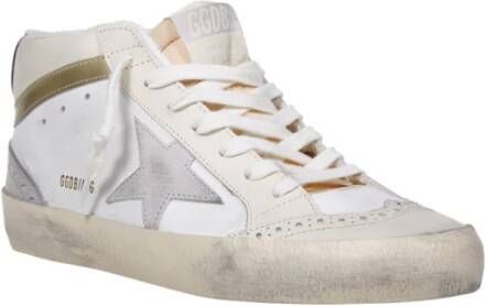 Golden Goose Spiegelgolf Leren Sneakers Wit Dames