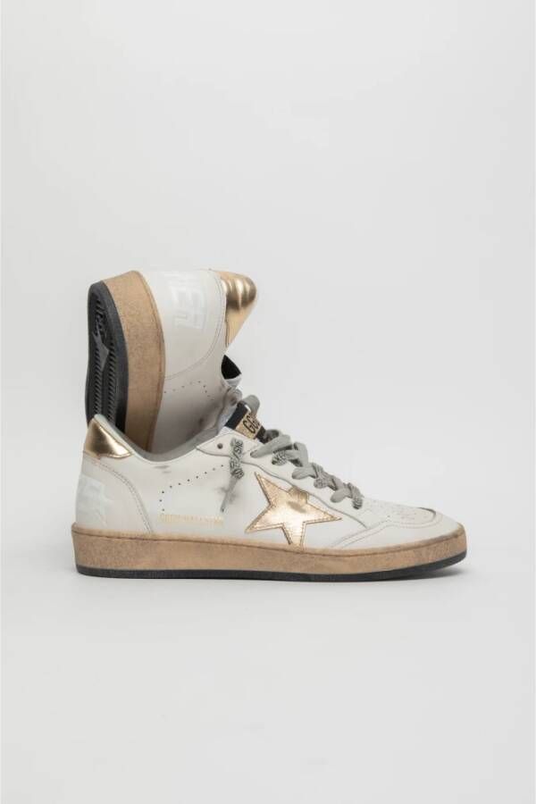 Golden Goose Leren sneakers geïnspireerd door de jaren 80 Wit Dames