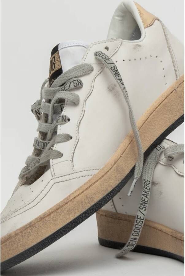 Golden Goose Leren sneakers geïnspireerd door de jaren 80 Wit Dames