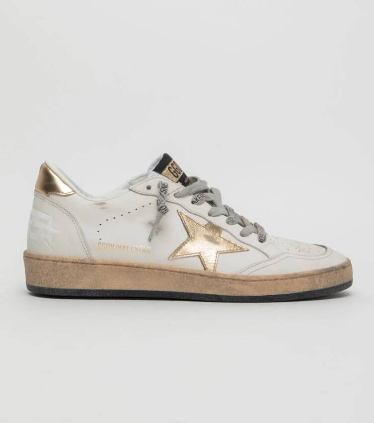 Golden Goose Leren sneakers geïnspireerd door de jaren 80 Wit Dames