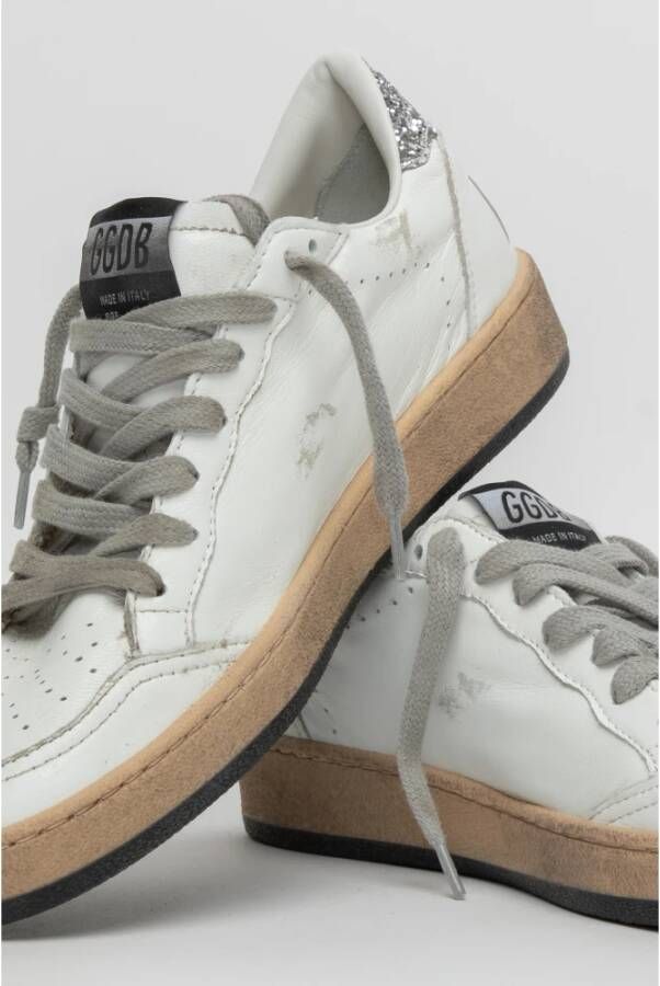 Golden Goose Ball Star Wit Leren Sneakers Wit Dames