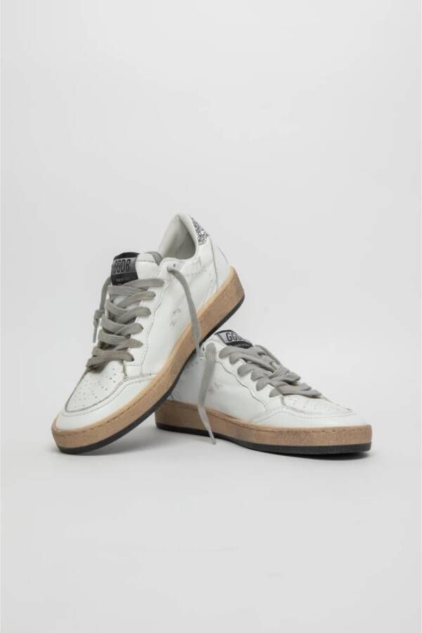 Golden Goose Ball Star Wit Leren Sneakers Wit Dames