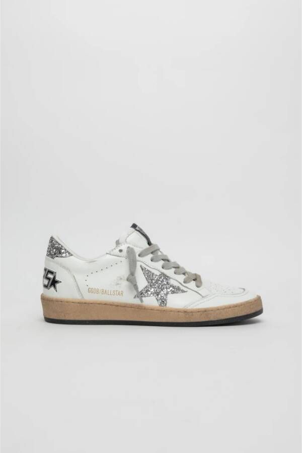 Golden Goose Ball Star Wit Leren Sneakers Wit Dames