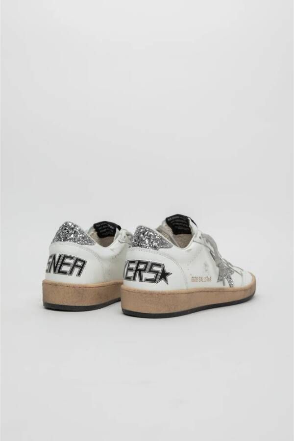 Golden Goose Ball Star Wit Leren Sneakers Wit Dames