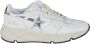 Golden Goose Gelamineerde Wit Zilver Goud Hardloopschoenen White Dames - Thumbnail 13