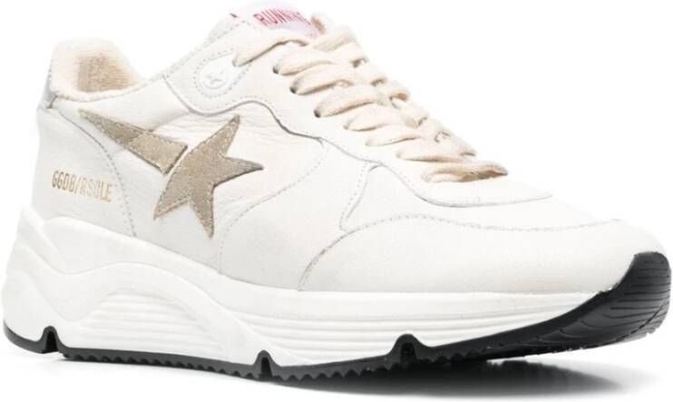 Golden Goose Hoge kwaliteit leren sneakers voor dames Wit Dames