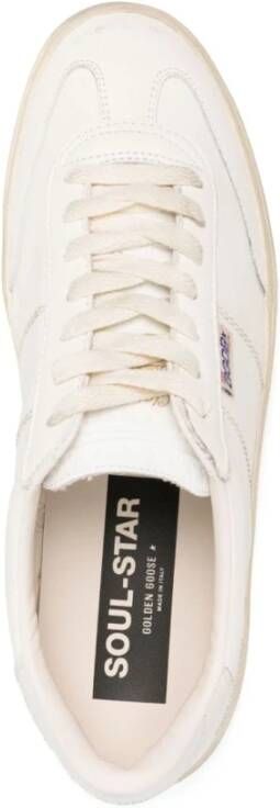 Golden Goose Soul Star Low-Top Sneakers Wit Heren