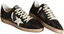 Golden Goose Zwarte Leren Sneakers met Sterdetail Black Heren - Thumbnail 2