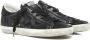 Golden Goose Super-Star Nappa Bovenwerk Suède Neus en Sterren Glitter Hak Black Dames - Thumbnail 25