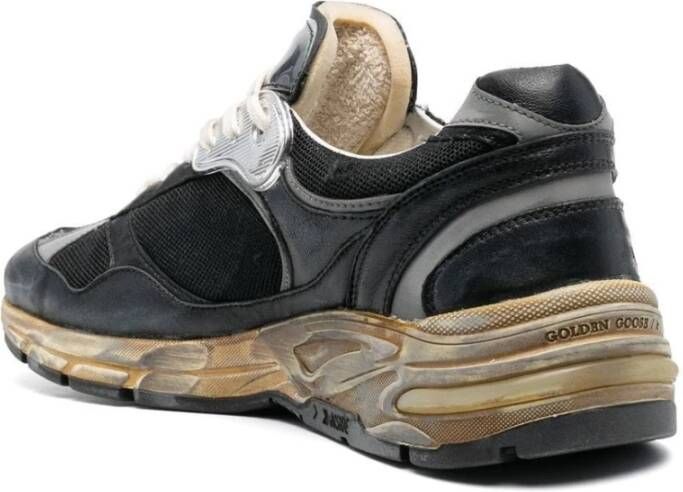 Golden Goose Dad-Star Sneakers: Stijlvol en Comfortabel Zwart Heren