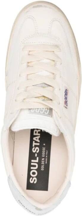 Golden Goose Soul Star Leren Sneakers White Dames