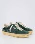 Golden Goose Groene Suède Sneakers Contraststiksels Green - Thumbnail 15