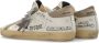 Golden Goose Witte Sneakers Distressed Design Slogan Print Beige Dames - Thumbnail 14