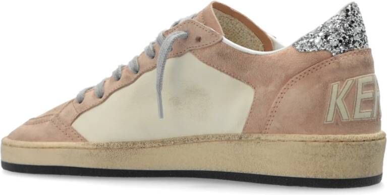 Golden Goose Sportschoenen Ball Star Double Quarter Pink Dames