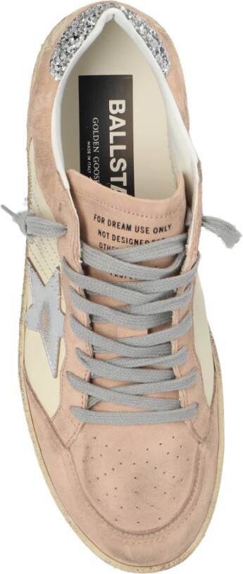 Golden Goose Sportschoenen Ball Star Double Quarter Pink Dames