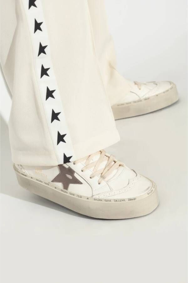 Golden Goose Sportschoenen Hi Mid Star Classic White Dames