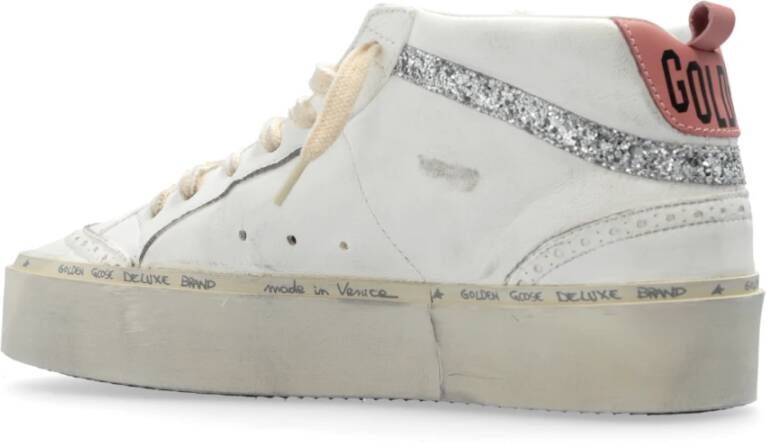 Golden Goose Sportschoenen Hi Mid Star Classic White Dames