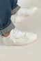 Golden Goose Witte Leren Sneakers met Zilveren Accenten White Dames - Thumbnail 2