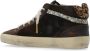 Golden Goose Sportschoenen Mid Star Classic Brown Dames - Thumbnail 5