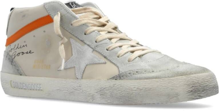 Golden Goose Sportschoenen Mid Star Classic Gray Heren