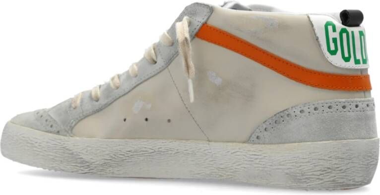 Golden Goose Sportschoenen Mid Star Classic Gray Heren