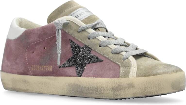 Golden Goose Sportschoenen Super-Star Classic Met Lijst Purple Dames