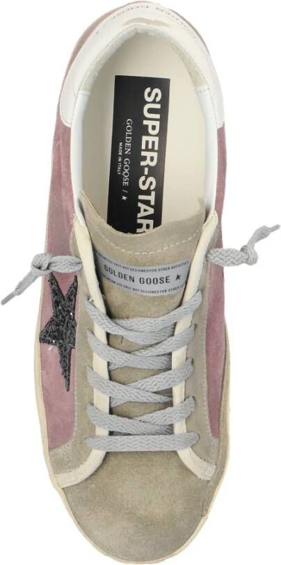 Golden Goose Sportschoenen Super-Star Classic Met Lijst Purple Dames